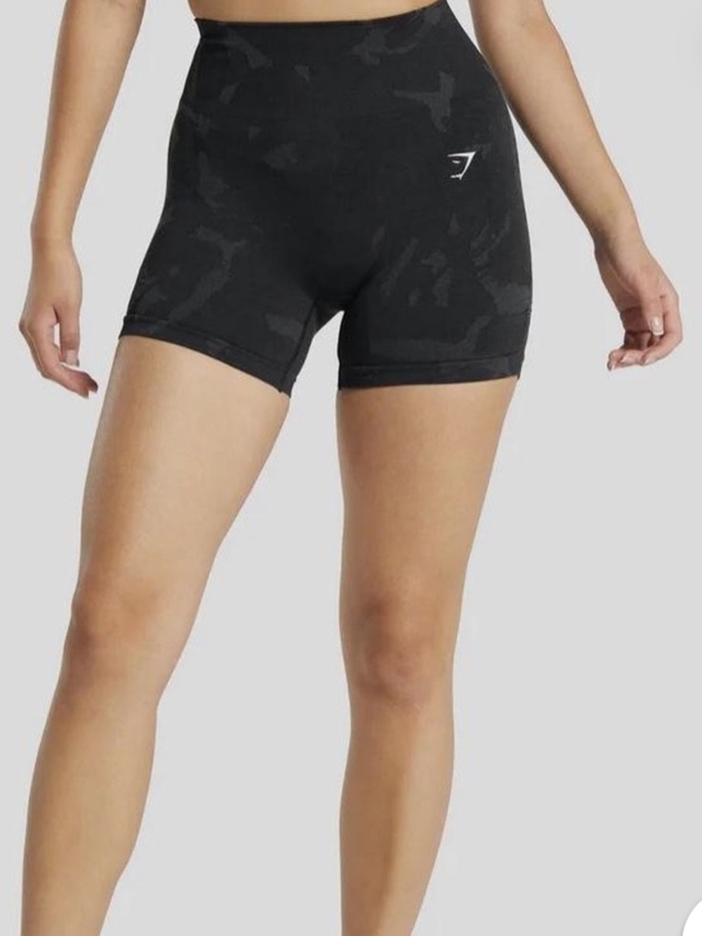 Gymshark - Adapt Camo Seamless Shorts (Black)